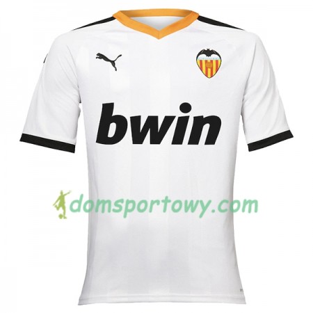 Koszulka Valencia Domowe Koszulki Piłkarskie 2019-2020 Krótki Rękaw 